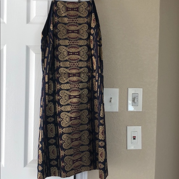 Tory Burch Dresses & Skirts - Navy, Burgundy & Gold Tory Burch Dress